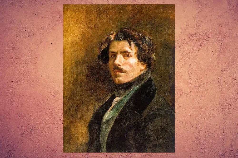 EUGENE DELACROIX - autoportret