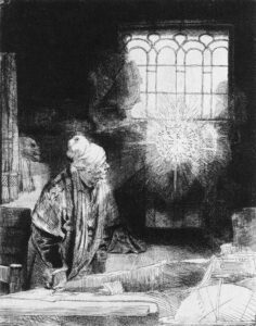 Rembrandt. Faust, źródło: wikimedia.org, Domena Publiczna