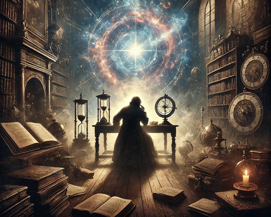 Ilustracja do piosenki Jacka Kaczmarskiego pt. Astrolog