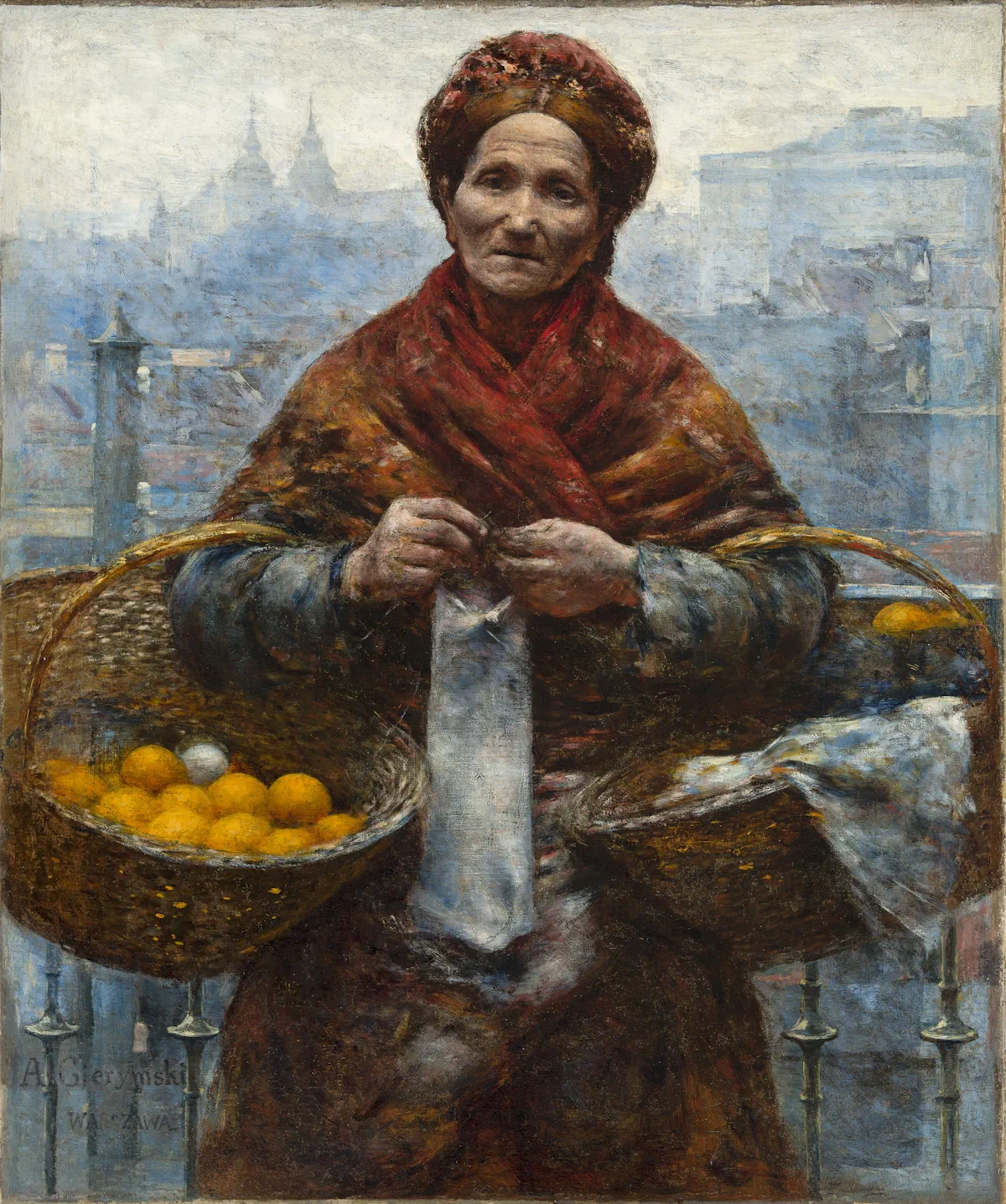 Aleksander Gierymski Żydówka z pomarańczami